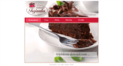 Desktop Screenshot of cukiernia-trojanka.pl